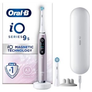 iO9 Rose Quartz, Charging Travel Case, 1 extra refill