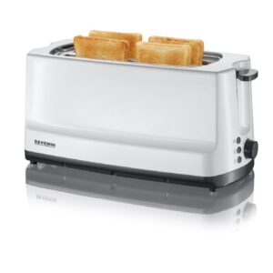 Severin Brödrost 4-skivor Vit AT 2234
