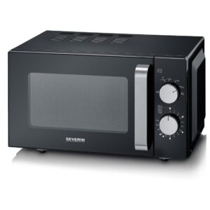 Severin Mikrovågsugn Solo med keramikbotten MW 7761 – Svart (800W)