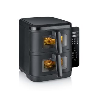 Severin Varmluftsfritös S-Fry Duo Stack 11 liter (2x5,5L) FR 2468
