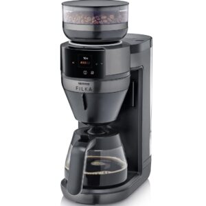 Severin FILKA Helautomatisk filterkaffebryggare KA 4854 – Dark Inox (1520W)