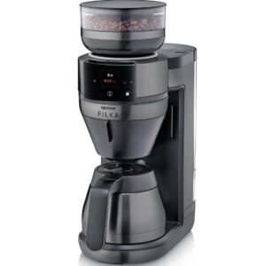 Severin FILKA Helautomatisk filterkaffebryggare KA 4855 – Dark Inox (1520W)