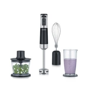 Severin Stavmixer-set 600W SM 3772 – Svart/Rostfri