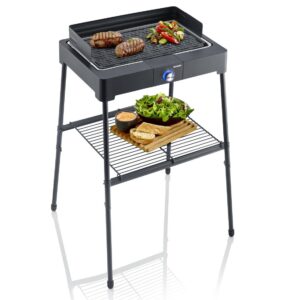 Severin Elgrill med stativ och grillplatta PG 8568 – 2200W