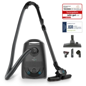Hoogo B3+ Dammsugare med flipflop-munstycke – Antracit